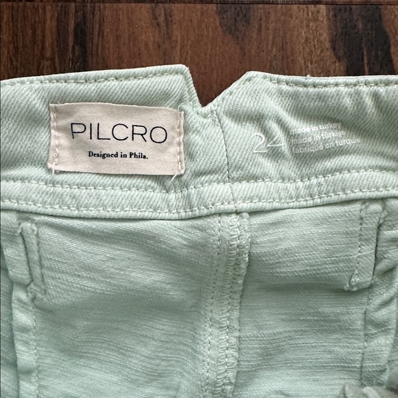 The Kit Cropped High-Rise Wide-Leg Trouser Jeans by Pilcro Anthropologie Size 24 - Picture 6 of 11